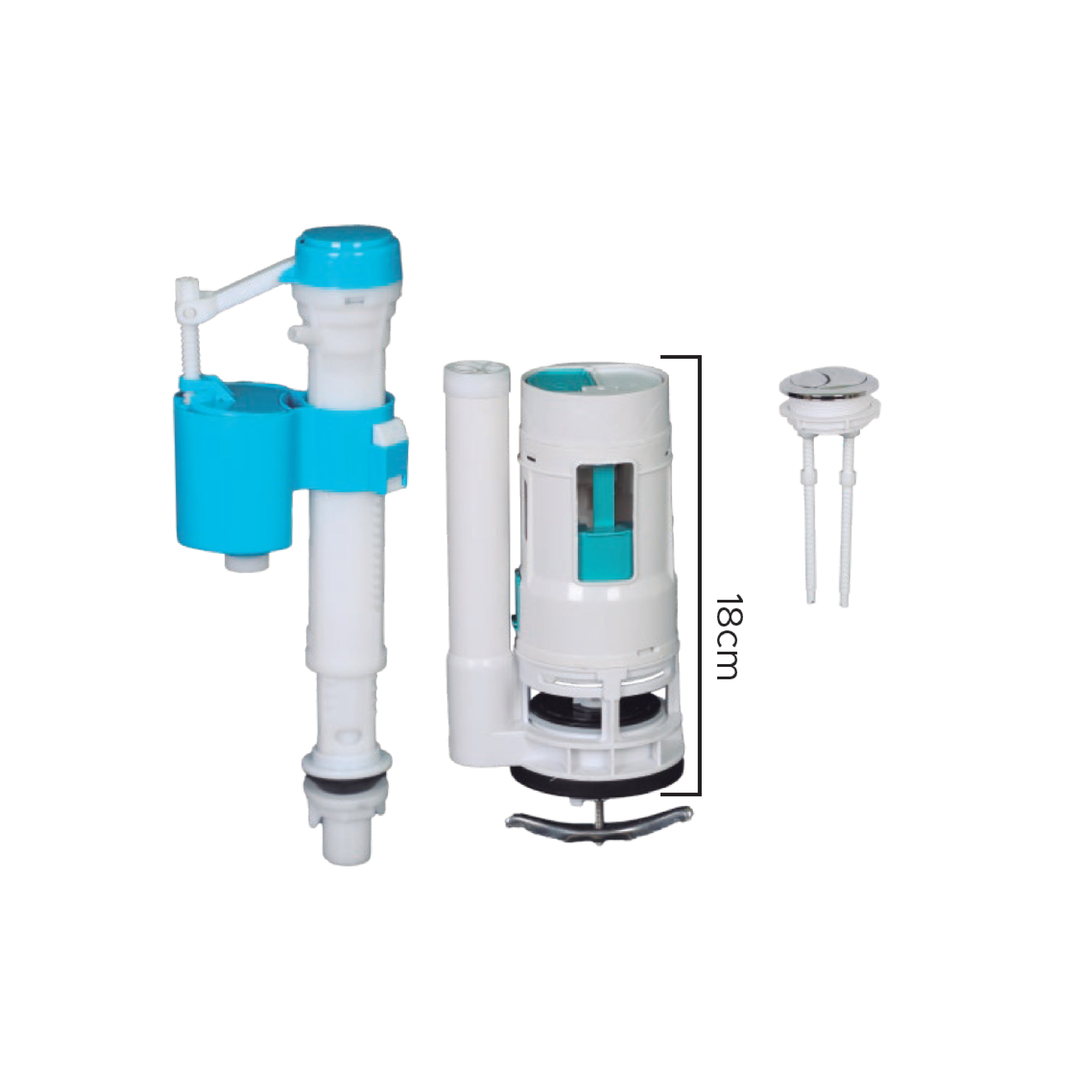 Acc. P/One Piece Baby C/Doble Pulsador 1/2" - Fratelli